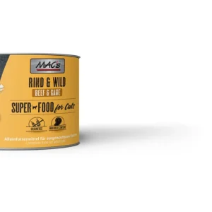 Sparpaket 6 x 200 g Mac's Adult Rind & Wild Katzen Nassfutter Preisknaller